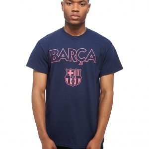 Official Team Barcelona Fc T-Shirt Sininen