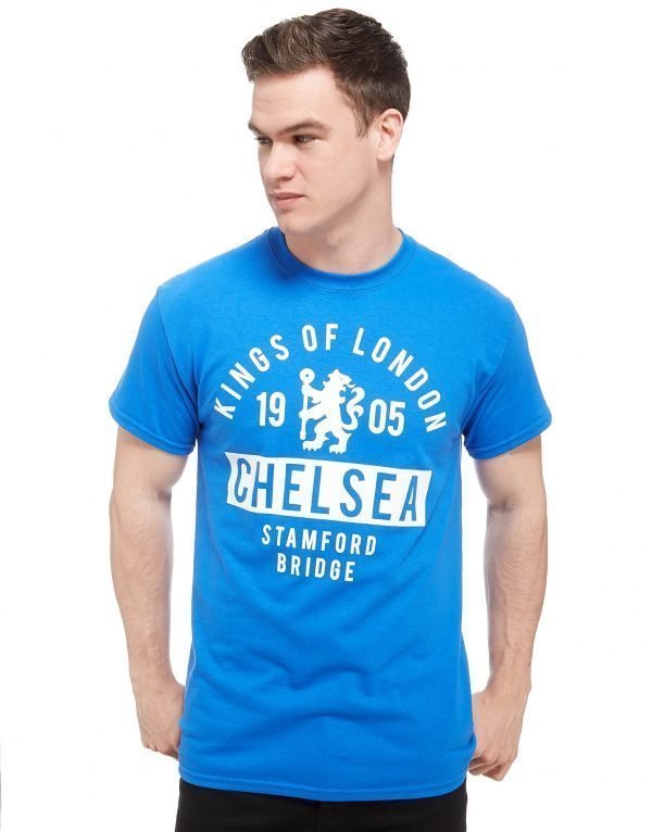 Official Team Chelsea Fc Kings T-Shirt Royal Blue