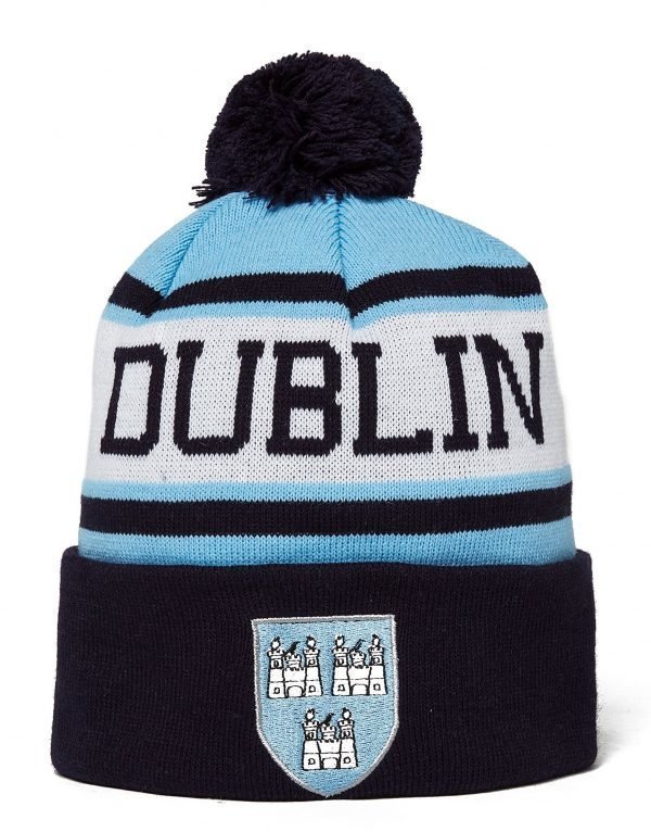 Official Team Dublin Beanie Hat Sky Blue