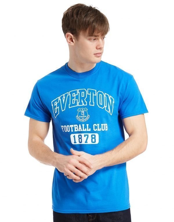 Official Team Everton F.C 1878 T-Shirt Royal Blue