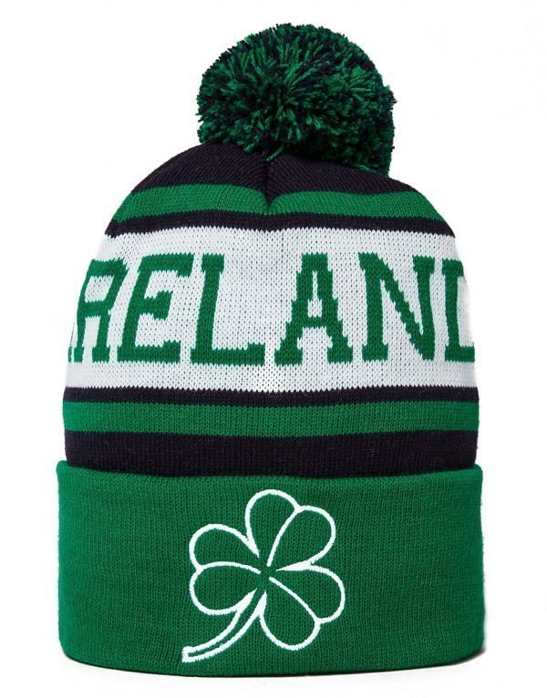 Official Team Ireland Beanie Hat Vihreä