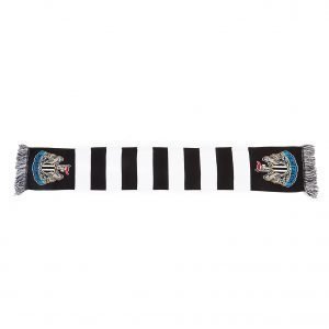 Official Team Newcastle United Fc Bar Scarf Musta