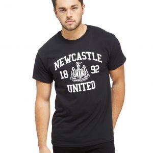 Official Team Newcastle United T-Shirt Musta