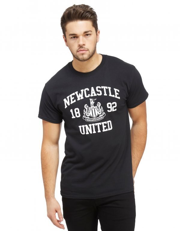 Official Team Newcastle United T-Shirt Musta