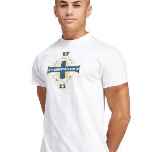 Official Team Northern Ireland Crest T-Shirt Valkoinen