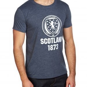 Official Team Scotland Fa 1873 Short Sleeve T-Shirt Heather Navy