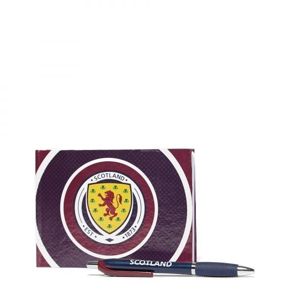 Official Team Scotland Fa Autograph Book Maroon