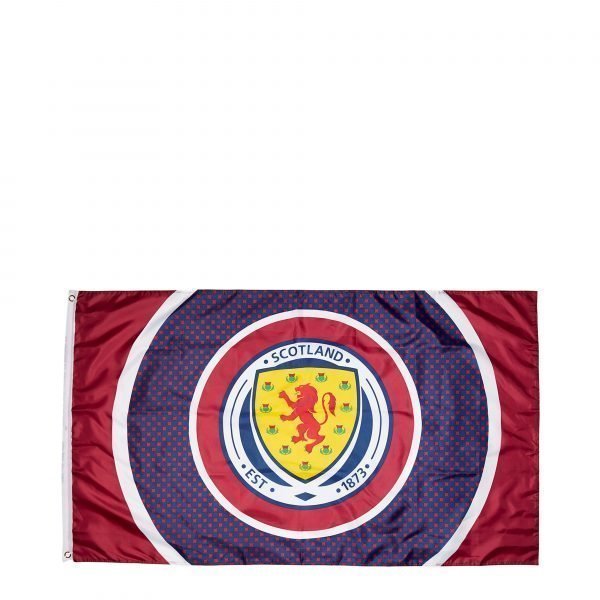Official Team Scotland Fa Bullseye Flag Laivastonsininen