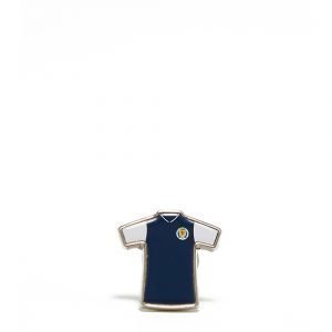 Official Team Scotland Fa Home Shirt Badge Valkoinen