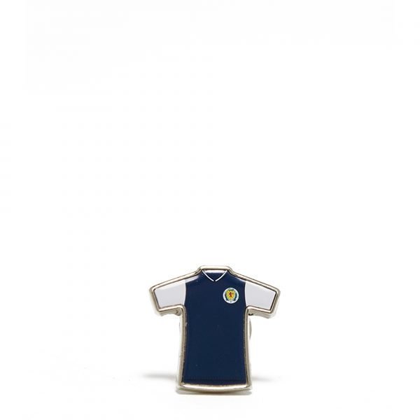 Official Team Scotland Fa Home Shirt Badge Valkoinen