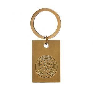 Official Team Scotland Fa Vintage Keyring Kulta