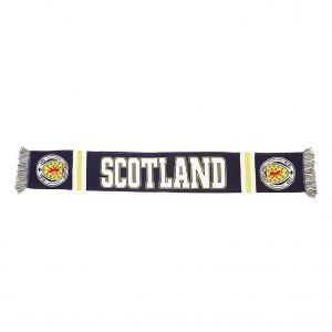 Official Team Scotland Jacquard Scarf Laivastonsininen