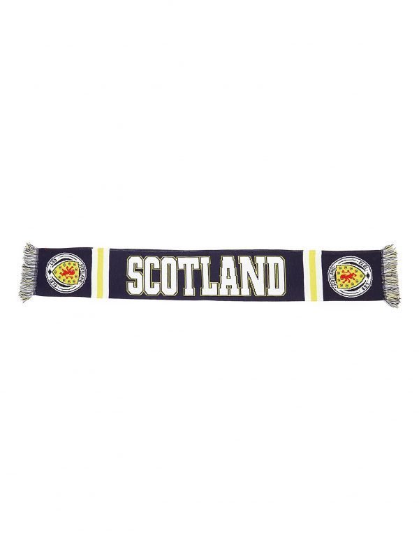 Official Team Scotland Jacquard Scarf Laivastonsininen