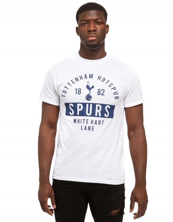 Official Team Tottenham Hotspur 2017 White Hart Lane T-Shirt Valkoinen