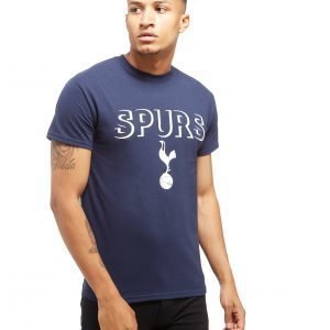 Official Team Tottenham Hotspur Badge T-Shirt Laivastonsininen