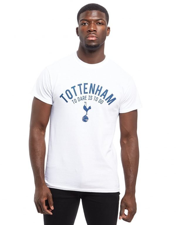 Official Team Tottenham Hotspur "To Dare" T-Shirt Valkoinen