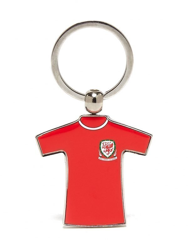 Official Team Wales Home Kit Keyring Punainen