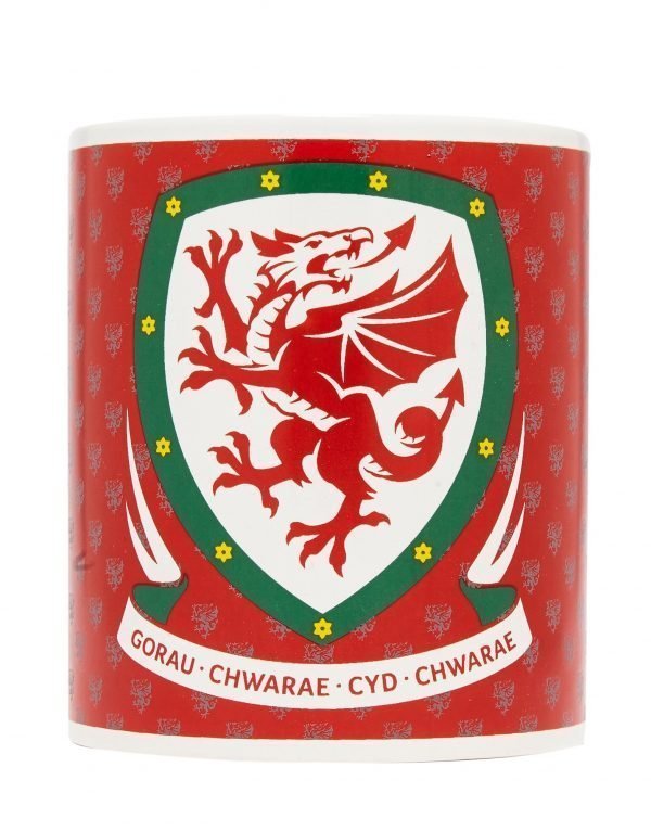 Official Team Wales Mug Punainen