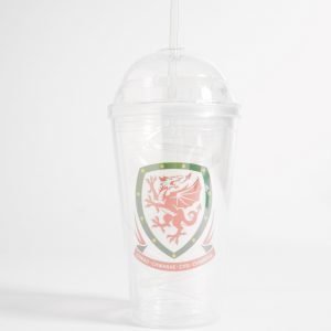 Official Team Wales Tumbler Clear