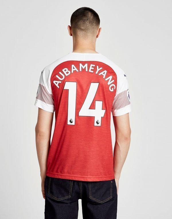 Puma Arsenal Fc 2018/19 Aubameyang #14 Kotipaita Punainen