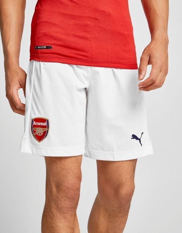 Puma Arsenal Fc 2018/19 Home Shorts Valkoinen