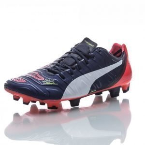 Puma Evopower 1.2 Fg Jalkapallokengät Nurmelle Sininen / Roosa