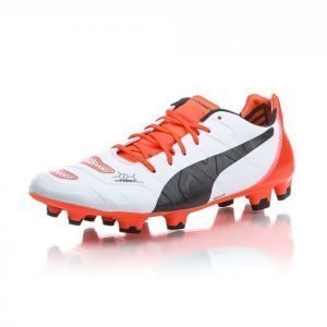 Puma Evopower 1.2 Fg Jalkapallokengät Nurmelle Valkoinen / Oranssi