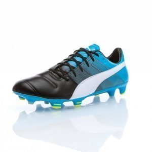 Puma Evopower 1.3 Lth Fg Jalkapallokengät Nurmelle Musta