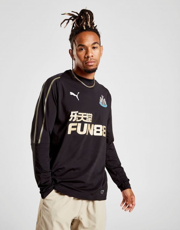 Puma Newcastle United Fc 2018/19 Sweatshirt Musta