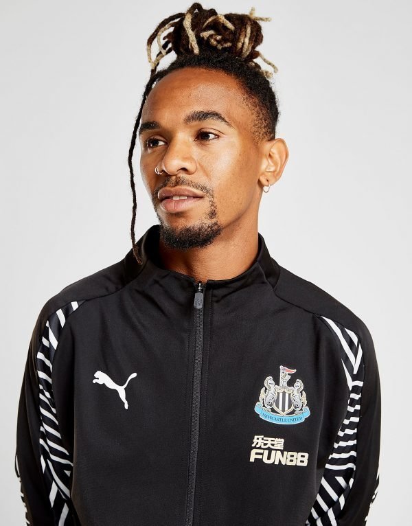 Puma Newcastle United Fc Walk Out Jacket Musta