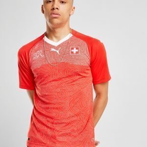 Puma Switzerland 2018 Home Shirt Punainen