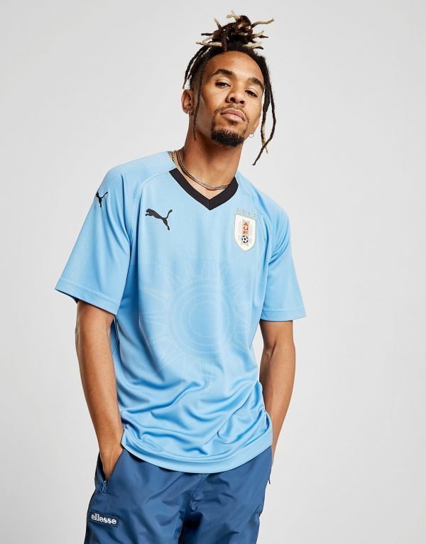 Puma Uruguay 2018 Home Shirt Light Blue