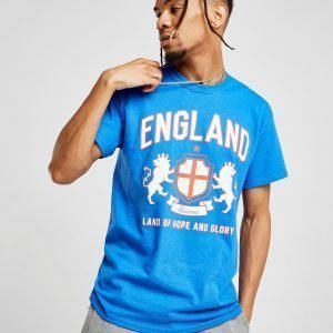 Source Lab England Crest T-Shirt Sininen