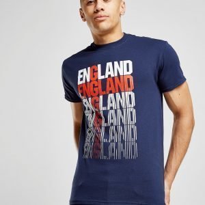 Source Lab England Flag T-Shirt Laivastonsininen