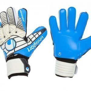 Uhlsport Eliminator Supersoft Maalivahdin Hanskat Valkoinen / Musta / Sininen