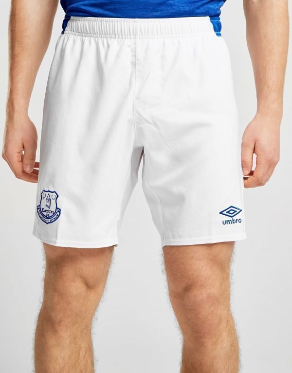 Umbro Everton Fc 2018/19 Home Shortsit Valkoinen