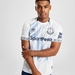 Umbro Everton Fc 2018/19 Third Shirt Valkoinen