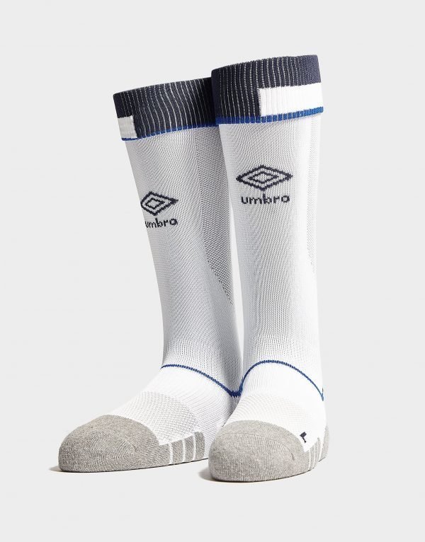 Umbro Everton Fc 2018/19 Third Socks Valkoinen