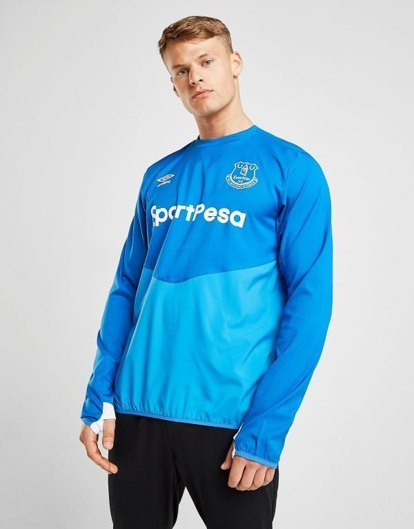 Umbro Everton Fc Drill Top Sininen