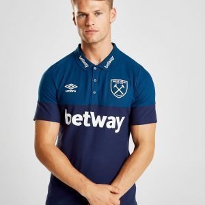 Umbro West Ham United Fc Polo Shirt Laivastonsininen