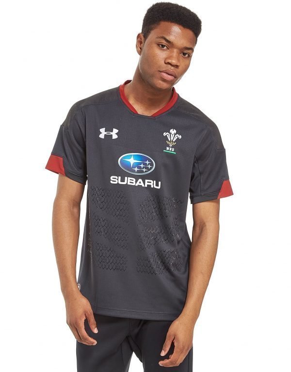 Under Armour Wales Ru 2017 / 18 Away Shirt Harmaa