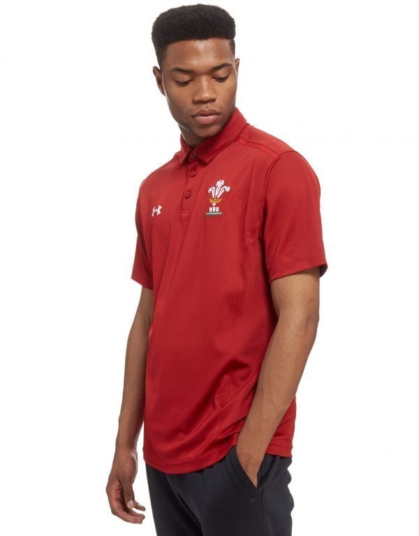 Under Armour Wales Ru Polo Shirt Punainen