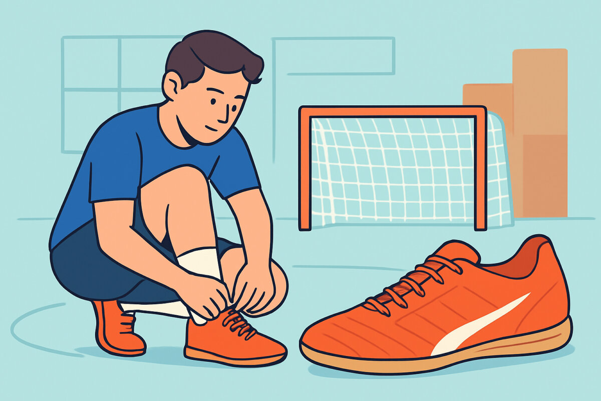 Futsalkengät salipelaajalle – pohja ja istuvuus